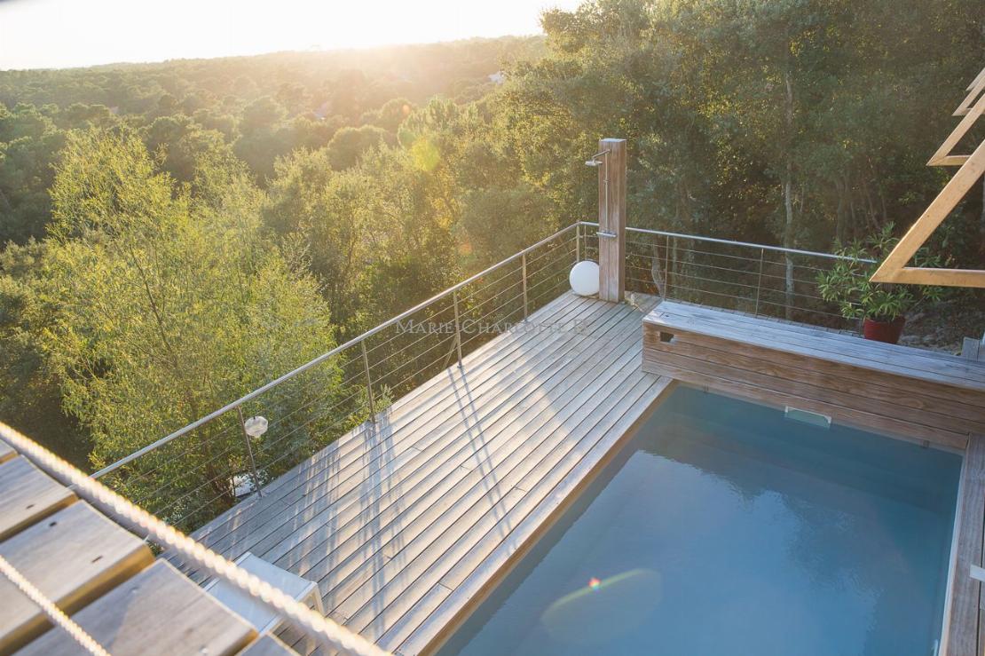 Maison Architecte Seignosse piscine